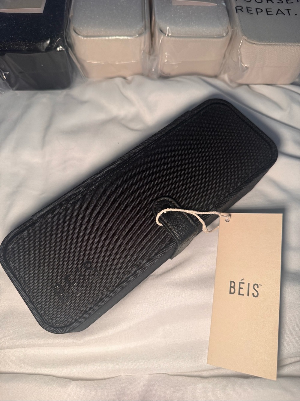 BEIS Black Travel Jewelry Case Organizer NWT